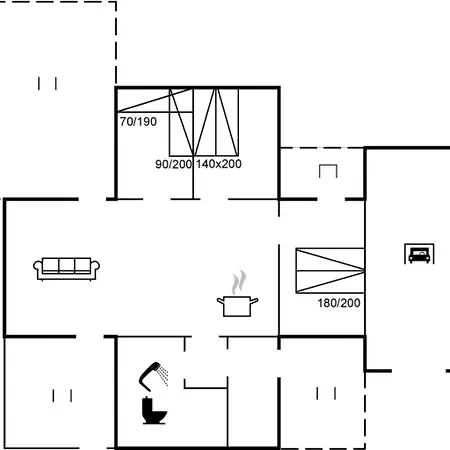 Jespar - 300m From The Sea By Interhome Lokken